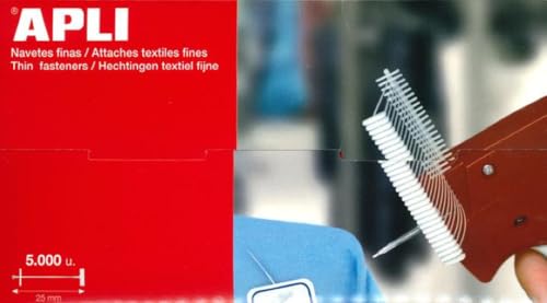 agipa Anschießfäden für Anschießpistole, Länge: 25 mm, Sie erhalten 1 Packung, Packungsinhalt: 5000 Stück von APLI