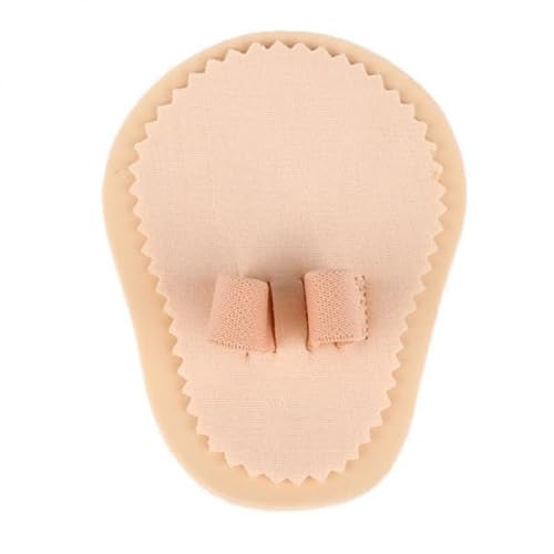 APLVFFZH 2xToe Straightener Hammer Überlappende Crooked Fuß Protektoren Zwei Zehe, Beige, 2 Stk. APLVFFZH 2xToe Straightener Hammer Überlappende Crooked Fuß Protektoren Zwei Zehe, Beige, 2 Stk. von APLVFFZH