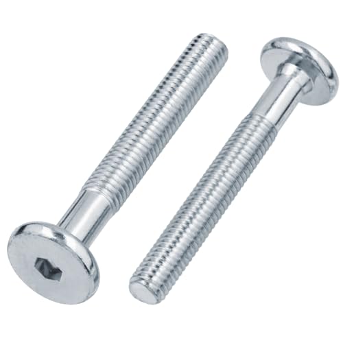 10 Stück Flachkopfschrauben mit Innensechskant M6x90 Möbelschrauben Möbelverbinder Flachkopf 10 Stück Flachkopfschrauben mit Innensechskant M6x90 Möbelschrauben Möbelverbinder Flachkopf von APM-Trade
