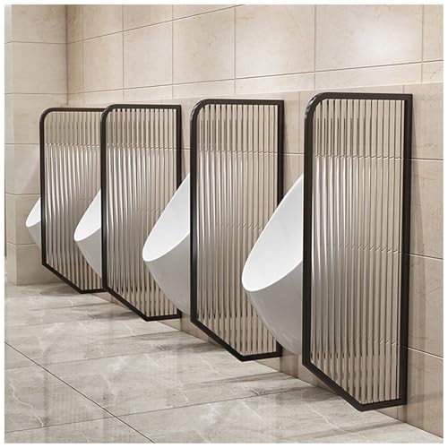 APMOE WC Urinal Trennwand, WC Wandmontage Männer Urinaltrennwand mit Changhong-Glas Urinal Trennwand Toilettenabtrennung Sichtschutz für Hotel/Schulen/Kindergärten/Einkaufszentren/Öffentliche Orte(B) APMOE WC Urinal Trennwand, WC Wandmontage Männer Urinaltrennwand mit Changhong-Glas Urinal Trennwand Toilettenabtrennung Sichtschutz für Hotel/Schulen/Kindergärten/Einkaufszentren/Öffentliche Orte(B) von APMOE