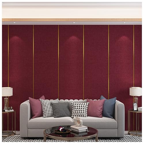 Wandverkleidung Selbstklebend - Wärmedämmung Feuchtigkeitsbeständig, Selbstklebende Tapeten Wasserdicht Schalldicht, Wall Paper Self Adhesive für Wohnzimmer Schlafzimmer von APMOE