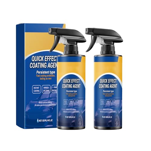 Quick Effect Coating Agent,2025 Neu 3 in 1 Hochschutz Auto Schnellbeschichtungsspray Repariert Car Coating Spray für Glanz und Schutz (2) von APODESS