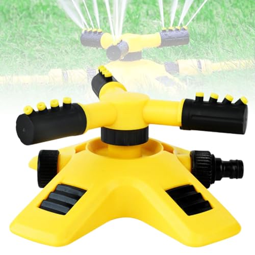 Rasensprenger,2025 Neu Gardena Rasensprenger,Rasensprenger Große Flächen 360° Drehbare Präzisions Düsenköpfe Sprenger Garten für Hof, Garten, Rasen (1pcs) von APODESS