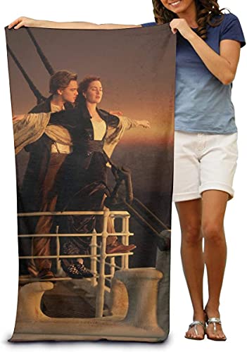 APOH Titanic Badetuch Jack Rose Strandtuch Tochter Geschenke Handtuch Strand Mikrofaser Groß Handtuch Falten und lichtbeständig (180x90cm, Jack5) von APOH