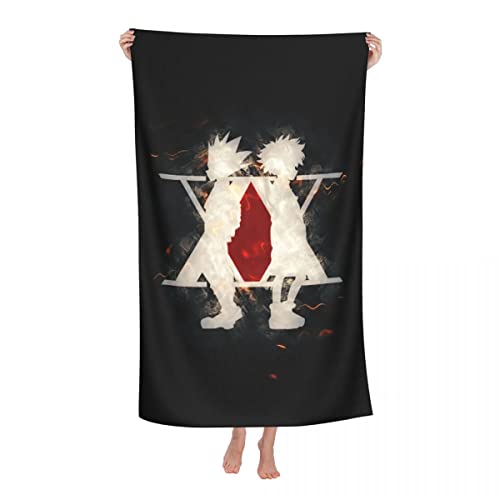 Hunter x Hunter Kinder Strandtuch Gon·Freecss Mikrofaser Badetuch Anime Strandtücher Groß Handtuch (200x100cm, Hunter1) von APOH