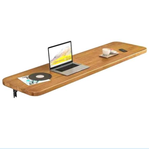 APOIUO An Der Wand Montierter Klapptisch, Schwebender Fenstertisch, Klappbarer Esstisch Nimmt Keinen Platz EIN, for Esszimmer, Balkon, Café-Bar(80x30cm) von APOIUO