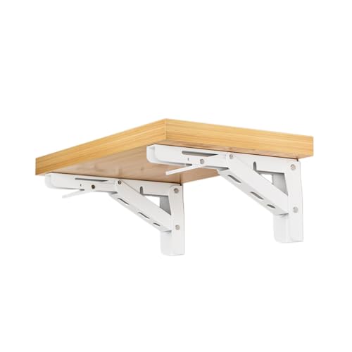 APOIUO An der Wand montierter Klapptisch, verbreitern und verdicken, schwebender Schreibtisch for kleine Räume, for Esszimmer, Arbeitszimmer, Küche, ESS-Bar(30x60cm) von APOIUO