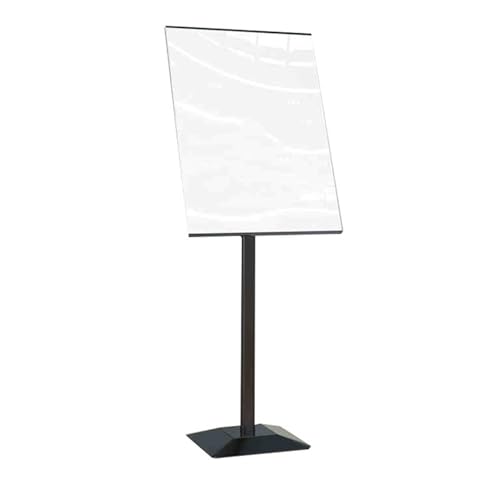 APOIUO Plakatständer, Schilderhalter, Plakatständer, Vertikaler, Bodenstehender Plakatständer, Plakatständer for Geschäftsgeschäfte(Black,40x60cm) von APOIUO