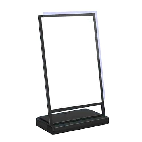 APOIUO Plakatständer, Stehende Display-Schilderhalter for Den Innen- Und Außenbereich, Bodenstehender Schilderhalter, Hinweisständer for Die Anzeige Von Hochzeitsshows(60x90cm) von APOIUO