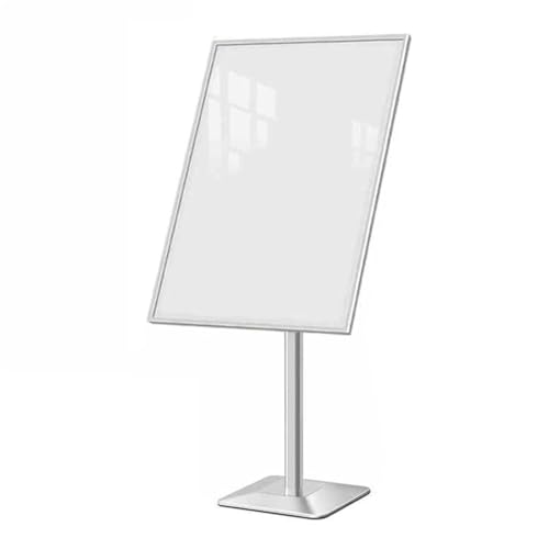 APOIUO Plakatständer Zur Anzeige, Bannerständer for Den Außenbereich, KT-Board-Hintergrund-Stützrahmen, Tragbarer Plakatständer for Die Anzeige Von Hochzeitsshows(White,29.7x42cm) von APOIUO