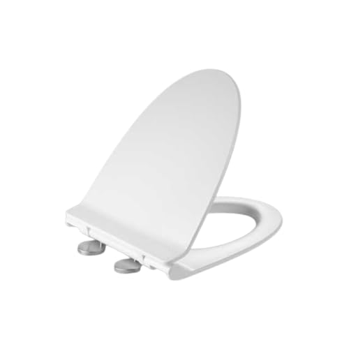 Toilettensitz Im V-Stil, Leicht Zu Reinigen Und Zu Installieren, Dicker Toilettensitz, Langsam Schließender Toilettendeckel For Das Badezimmer(38X46CM) von APOIUO