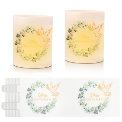 APOMOONS 20 Stk Windlicht Tischdeko, Windlicht Taufe Kommunion Schön Dass Du Da Bist Geschenk Hochzeit, Firmung, Taufe, Konfirmation, Jugendweihe, Deko Kommunion Mädchen für Teelichter Oder Kerzen APOMOONS 20 Stk Windlicht Tischdeko, Windlicht Taufe Kommunion Schön Dass Du Da Bist Geschenk Hochzeit, Firmung, Taufe, Konfirmation, Jugendweihe, Deko Kommunion Mädchen für Teelichter Oder Kerzen von APOMOONS