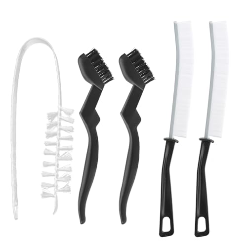 APOMOONS 5pcs ReinigungsbüRste Waschmaschinen BüRste Cleaning Brush with Long Handle Gap Cleaning Brush SpaltreinigungsbüRste Set ReinigungsbüRsten Geeignet FüR Waschmaschine, Klimatisierung, Bad von APOMOONS