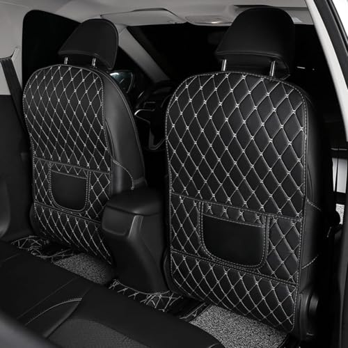 APOQTHF 2 Stück Auto Rücksitz Anti Kick Pad für Subaru Levorg WRX 2020-2024, Sitzs Rückenlehne Rücksitzschoner Anti-Kick Matte mit Organizer Taschen,D APOQTHF 2 Stück Auto Rücksitz Anti Kick Pad für Subaru Levorg WRX 2020-2024, Sitzs Rückenlehne Rücksitzschoner Anti-Kick Matte mit Organizer Taschen,D von APOQTHF