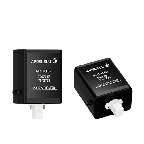 Subzero Luftreinigungspatrone 7007067 Luftfilter Ersatz für Kühlschrank Sub-Zero APOSLSLU 7007076 Luftfilter (2 Stück) von APOSLSLU