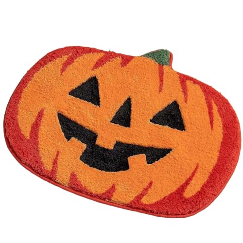 APPCRFM Halloween Kürbis Fußmatte, Halloween Welcome Floor Mats, Kürbis-Fußmatte, Herbstliche Dekoration für den Außenbereich und die Wohnungseinrichtung - 40 * 60CM von APPCRFM