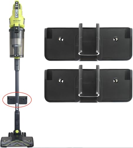 Wandhalterung kompatibel mit Select Ryobi One 18 V Stabstaubsaugern einschließlich Modellen PCL720, PBLSV716, PBLSV717 (2er-Pack) von APPLIAFIT