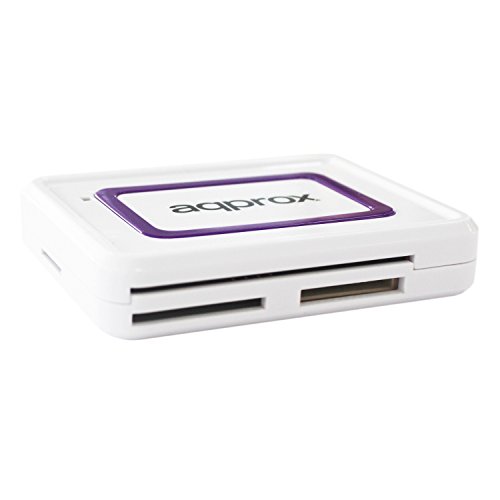 APPROX USB 2.0 extern, e und Smart Card Reader, Weiß von APPROX