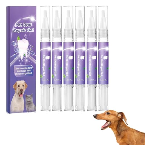 Pet Oral, Pet Oral Repair Gel, Dog Oral Repair Gel, Oral Care Cleaner for Dogs, Pets Breath Freshener for Cats and Dogs, Removes Tartar, Keep Atem Freshens, Strengthens Teeth (3Box) von APRILADY