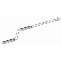 Stange mit haken L=150 verzinkt von APRIMATIC