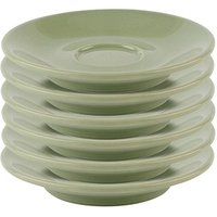 6 APS Untertassen Snug Espresso grün 6 APS Untertassen Snug Espresso grün von APS