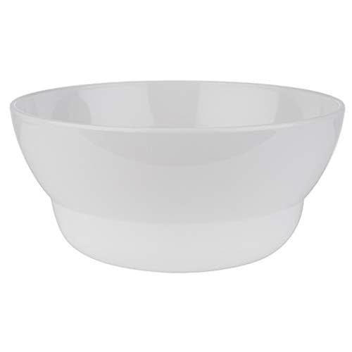 APS „Poke Bowl“, Schale aus nahezu unzerbrechlichem Melamin, Salatschüssel, stapelbare Kunststoffschale, Ø 20,0 cm x 9 cm Höhe, 1,6 ltr., weiß von APS