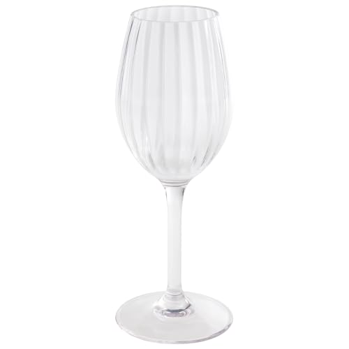 APS 10541 Weißweinglas aus Tritan Kunststoff 6er Set in transparent, Ø 8 cm, Höhe 21,5 cm, 320 ml von APS