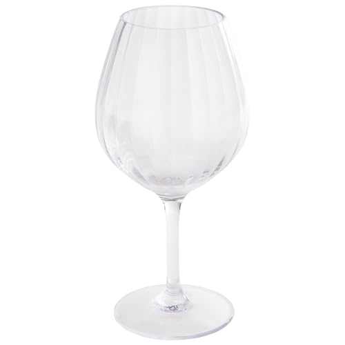 APS 10542 Rotweinglas aus Tritan Kunststoff in transparent, Ø 10,5 cm, Höhe 21 cm, 600 ml von APS