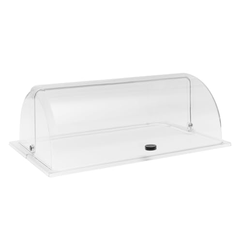 APS 11060 GN Rolltophaube passend für 1/1 GN-Behälter, leichtgänging auf- und zuklappbar, schwarzer Griff aus Zinkdruckguss, Made in Germany APS 11060 GN Rolltophaube passend für 1/1 GN-Behälter, leichtgänging auf- und zuklappbar, schwarzer Griff aus Zinkdruckguss, Made in Germany von APS