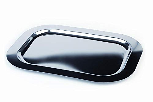 APS 1311 Tablett Finesse, 50 x 38 cm, Höhe 1 cm, 18/0 Edelstahl, spülmaschinengeeignet, Made in Germany von APS