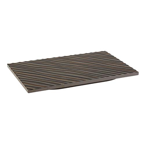 APS 15251 TILES GN 1/3 Tablett aus Melamin, 32.5 x 17.5 x 1.5 cm, Schwarz von APS