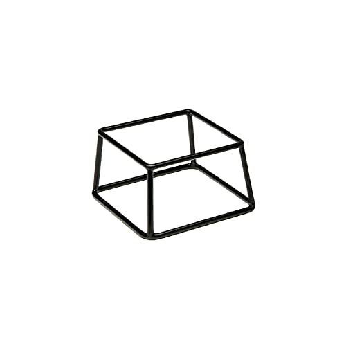 APS 33251 MULTI Schwarz Metall Buffet Ständer mit Anti-Rutsch-Beschichtung, 20 x 18 x 10 cm von APS