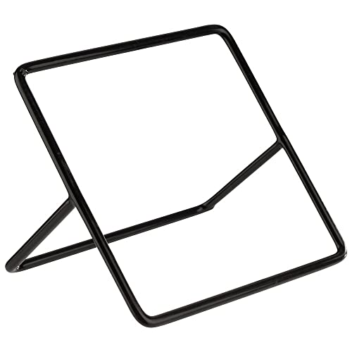 APS 33305 Buffetständer SQUARE, Metall, schwarz, 12 x 12 cm, Höhe 7 cm mit Antirutschbeschichtung von APS