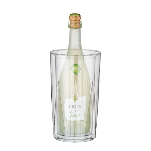 APS 36062 Flaschenkühler "CRYSTAL", Ø außen 13,5 cm/innen 10,5 cm, Höhe 23 cm, doppelwandig, Kunststoff (SAN), glasklar, Made in Germany APS 36062 Flaschenkühler "CRYSTAL", Ø außen 13,5 cm/innen 10,5 cm, Höhe 23 cm, doppelwandig, Kunststoff (SAN), glasklar, Made in Germany von APS