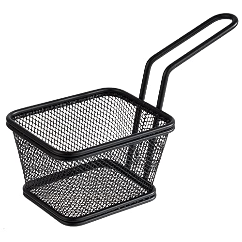 APS 40626 Servier-Frittierkorb SNACKHOLDER, Snackkorb, Edelstahl, 10 x 8,5 x 6,5 cm, schwarz APS 40626 Servier-Frittierkorb SNACKHOLDER, Snackkorb, Edelstahl, 10 x 8,5 x 6,5 cm, schwarz von APS