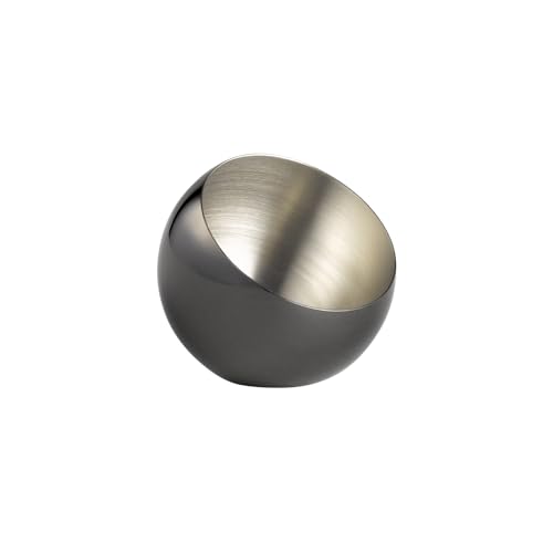 APS 40772 Schale SPHERE, 3er-Set, Ø 8 cm, Höhe 7 cm, 0,1 Liter, Edelstahl, Gunmetal-Look APS 40772 Schale SPHERE, 3er-Set, Ø 8 cm, Höhe 7 cm, 0,1 Liter, Edelstahl, Gunmetal-Look von APS