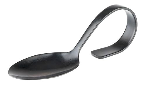 APS 693 Gourmetlöffel "CLASSIC", Länge 12 cm, 18/8 Edelstahl, Gunmetal-Look von APS