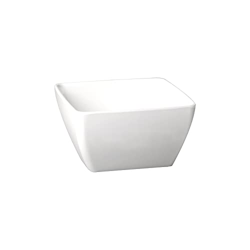 APS 79002 Schale Friendly Bowl, weiß, hergestellt auf gebrauchtem Plastik, 100% umweltschonend, 12,5 x 12,5 x 6,5 cm von APS