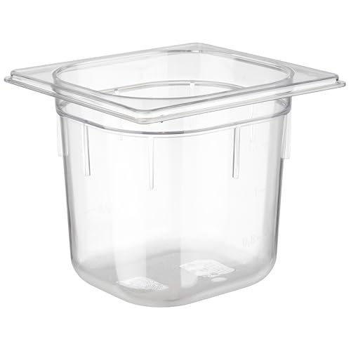 APS 82040 GN 1/6 Polycarbonat Behälter, 17, 6 x 16, 2 x 15 cm 2.2 ltr. von APS