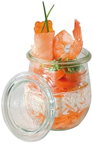 APS 12 Original WECK Gläser 220 ml mit Deckel, 12er Set, Ø 7 cm, H: 8 cm, Tulpenform, Einmachglas, Dekoglas, Dessertglas, Vorratsglas, spülmaschinengeeignet APS 12 Original WECK Gläser 220 ml mit Deckel, 12er Set, Ø 7 cm, H: 8 cm, Tulpenform, Einmachglas, Dekoglas, Dessertglas, Vorratsglas, spülmaschinengeeignet von APS