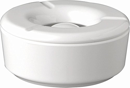 APS 83488 Windaschenbecher "CASUAL", Ø 11,5 cm, Höhe 5 cm, Melamin, weiß von APS