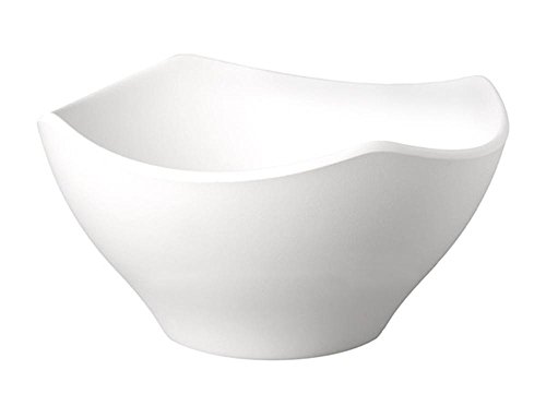 APS 83712 Schale ZEN, 21 x 21 cm, Höhe 11 cm, 1,4 Liter, Melamin, schwarz, Steinoptik von APS