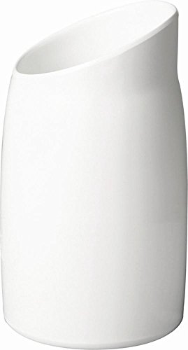 APS 83867 Dressingtopf CASUAL, Ø 12 cm, Höhe 21,5 cm, Melamin, weiß, 1 Liter von APS