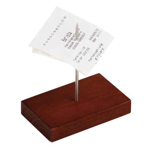 APS 88.855 Bonspieß mit Holzsockel, ca. 9 x 5,5 x 1,5 cm von APS