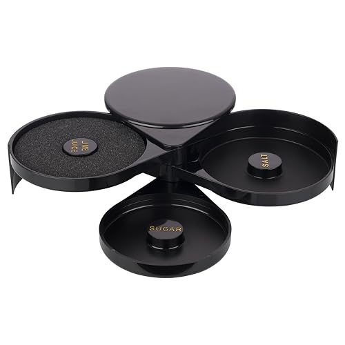 APS 93175 Glasumrander mit 3 Hüllen, Kunststoff schwarz, ca. 20 x 7,5 cm APS 93175 Glasumrander mit 3 Hüllen, Kunststoff schwarz, ca. 20 x 7,5 cm von APS