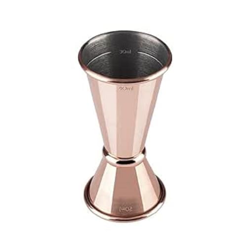 APS 93353 Barmaß, Ø 4,5 cm, Höhe 9 cm, Edelstahl, Füllmenge 20/40 ml, Kupfer-Look von APS