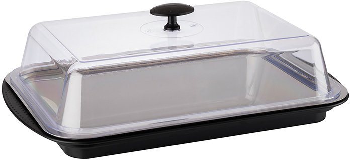 APS Buffet-Vitrine Thermo Tablett, Kunststoff, (Set, 1-tlg), mit Haube, 43x29 cm, inkl. Kühlakkus von APS