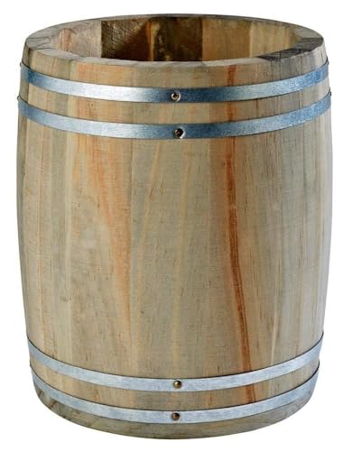 APS COUNTRY STYLE Tischfass, Holztisch Barrel, Landhausstil Ø 17.5 x 8.5 cm von APS