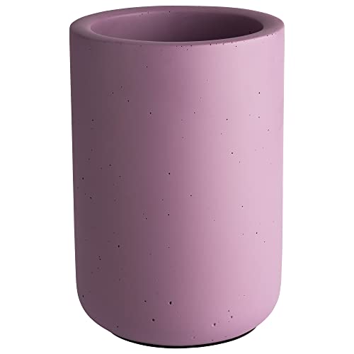 APS Flaschenkühler ELEMENT aus Beton - mit möbelschonender Unterseite - für 0,7-1,5 Liter-Flaschen - Ø 12/10 cm, Höhe 19 cm, Lavendel von APS