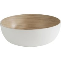 APS - Frida Schale Holzoptik/weiß, Inhalt: 4,70 Liter, Höhe: 95 mm, ø: 300 mm APS - Frida Schale Holzoptik/weiß, Inhalt: 4,70 Liter, Höhe: 95 mm, ø: 300 mm von APS